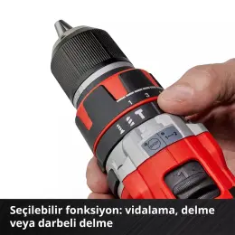Einhell Professional TP-CD 18/50 Li-i BL Akülü Darbeli Vidalama Seti 3