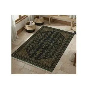 Vivense Antrasi̇t Moti̇f Dokuma Taban Hali, 526 Yng, 100x150 Cm
