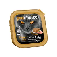 ProChoice Tavuklu Tahılsız Ezme Yetişkin Kedi Konservesi 100gr