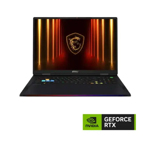 MSI Raider A18 HX A8WHG-280TR Ryzen 9 8940HX 32 GB 1 TB SSD 12 GB RTX5070Ti 18 QHD+ 240Hz Windows 11
