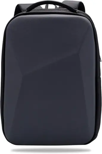 Classone GA-0014 Gauntlet V1 Sert Kabuk Serisi 15.6 inch Uyumlu WTX Pro Su Geçirmez Kumaş Laptop Çantası -Gri