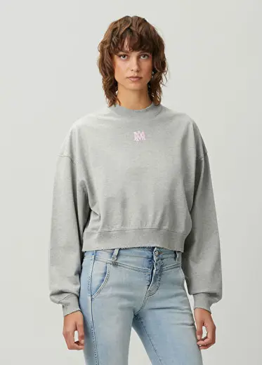Gri Logolu Sweatshirt