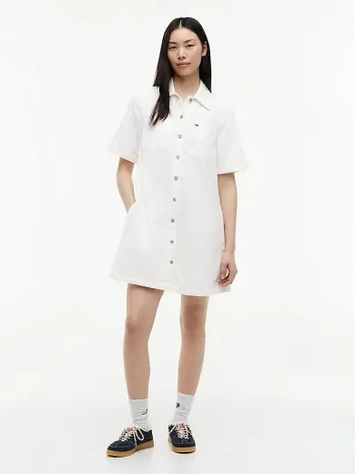 Kadın TJW Twill A-Line Elbise