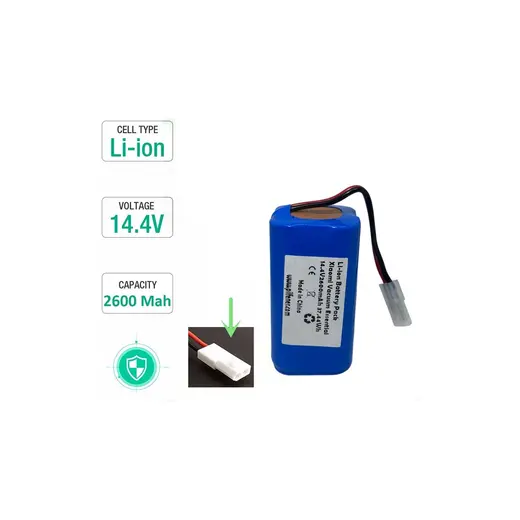 Mjstg1 14.8V 2600MAH Pil Xiaomi G1 Mı ve Essential, Mop Uyumlu Robot Vakum Mjstg1 14.8V 2600MAH Pil