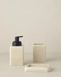 Trendy Kaydırmaz Taban Banyo Paspası 50x80 cm Bej 9