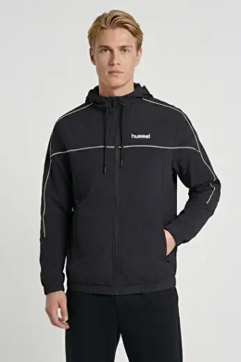 ZAFIRO FERMUARLI HOODIE Siyah Erkek Fermuarlı Hoodie