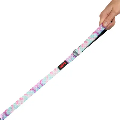 Tailpetz Bubbles Desenli Kedi ve Köpek Gezdirme Kayışı 130x2cm