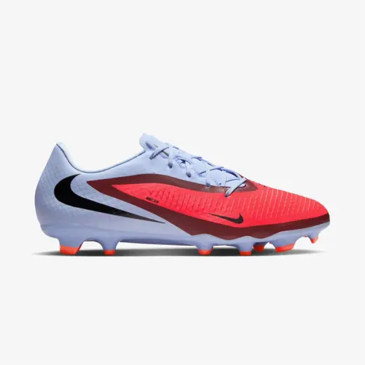 Nike Phantom 6 Low Academy Erkek Mavi Çim Saha Kramponu