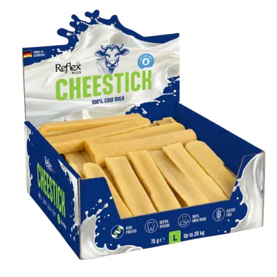 Reflex Plus CHEESTICK Peynir Çubuğu Köpek Ödül Maması 75gr (25'li) [L]