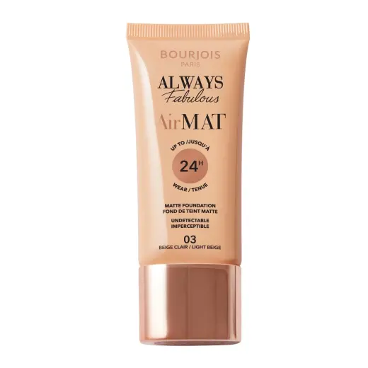 Bourjois Always Fabulous Air Mat Fondöten 03 Light Beige