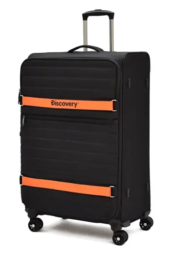 Discovery Büyük Boy Kumaş Valiz Körüklü Ultra Hafif Sessiz 8 Tekerlek Geniş Hacim DSC-720