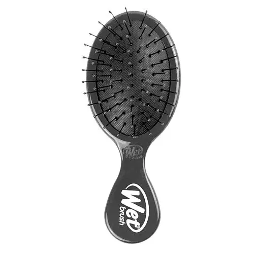 Wet Brush Mini Detangler Dolaşık Açıcı Saç Fırçası Siyah
