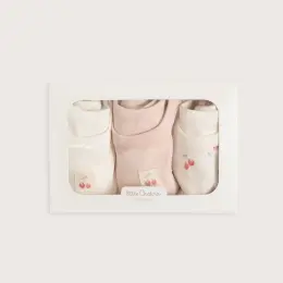 Cherry Boom 3'Lü Body Kutu Set Vanilya/Pembe 9