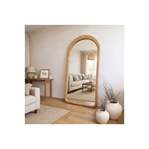 Enc Home Menes Naturel Ayaklı Ağaç Boy Aynası 180x80