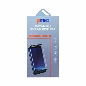 Preo Dayanıklı Ekran Koruma Samsung Galaxy S20 / S21 Plus Flexible Fullfıt