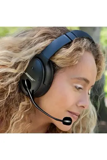 Kulaklık "Raar HS02 AIRBUS Aviation Headset + Microphone BOSE QC 45"