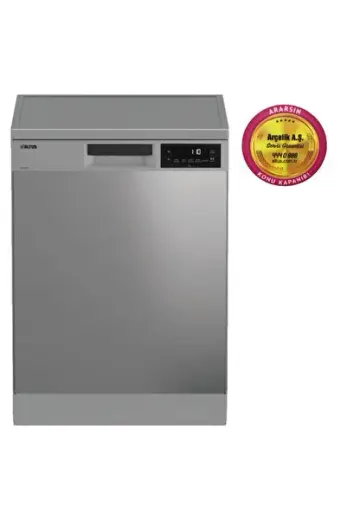 AL 445 NIX 5 Programlı Inox Bulaşık Makinesi