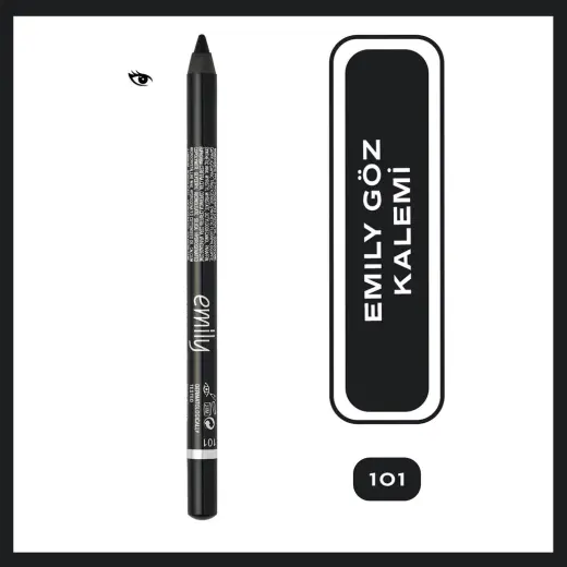 Emily Waterproof Eye Pencil Göz Kalemi 101