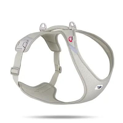 Curli Belka Harness Air-Mesh Köpek Göğüs Tasması 70,2x78,9cm (Gri) [3XL]