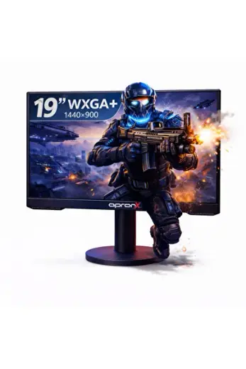 APX-NW19 19 İnç LED Monitör 900P VGA HDMI Girişli