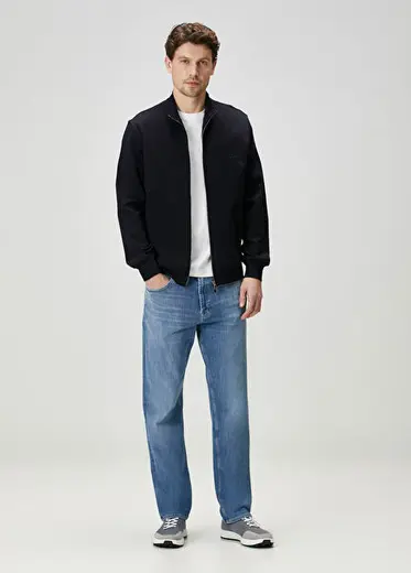 Modern Straight Mavi Jean Pantolon