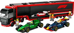 60445 LEGO® City RB20 ve AMR24 F1® Arabalı F1® Kamyonu 1