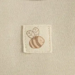Happy Bee 3'Lü Kolsuz Body Set Taş/Ekru 6
