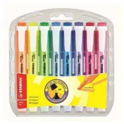 Stabilo Swing Cool Fosforlu Kalem 8 Li Paket