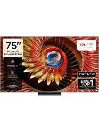 TCL 75C8K 75'' 189 Ekran Uydu Alıcılı 4K Ultra HD Google QD MiniLED TV 1