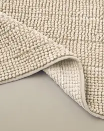 Trendy Kaydırmaz Taban Banyo Paspası 50x80 cm Bej 3