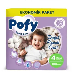Maxi 4 Numara Bebek Bezi 100 Adet 10