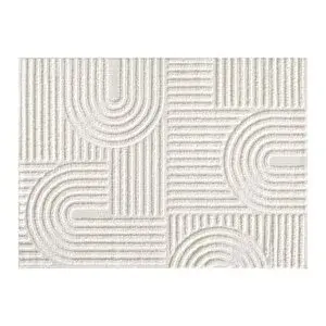 Vivense Eli̇t Koleksi̇yonu Maki̇ne Halisi, Bukleli̇, Krem, 140x200