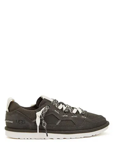 Minimel Füme Kadın Süet Sneaker