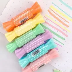 İbiş Sweet Candy Şekilli Forforlu Kalem Çantalı 6 Renk DL-128