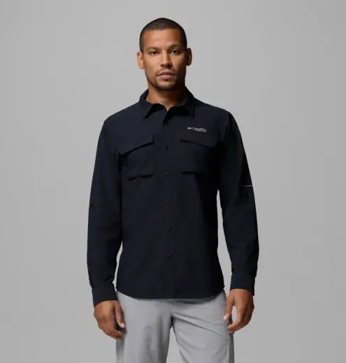 Silver Ridge Elite Woven Erkek Uzun Kollu Gömlek