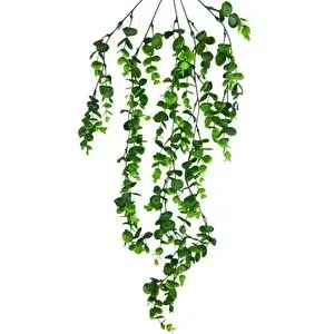 Nettenevime Yapay Çiçek 5dal Sarkan Okaliptus Şimşir Yapay Sarmaşık 70cm