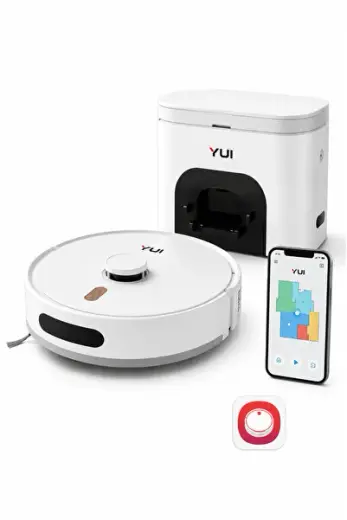 RS16 Pro 15.000 Pa Akıllı Robot Vacuum & Mop Süpürge Beyaz (YUI TÜRKİYE GARANTİLİ)