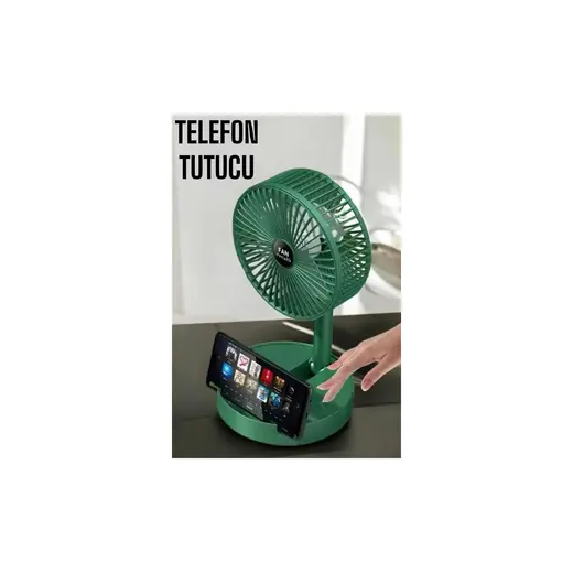 Marsilyan Soğutucu Vantilatör Telefon Standlı Mini Fan