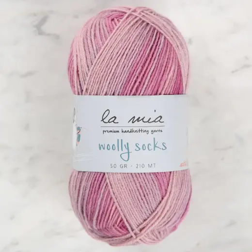La Mia Woolly Socks Ebruli Çorap İpi - L03