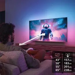 Philips 55PUS8500 55'' 140 Ekran Uydu Alıcılı 4K Ultra HD Titan Ambilight QLED TV 9