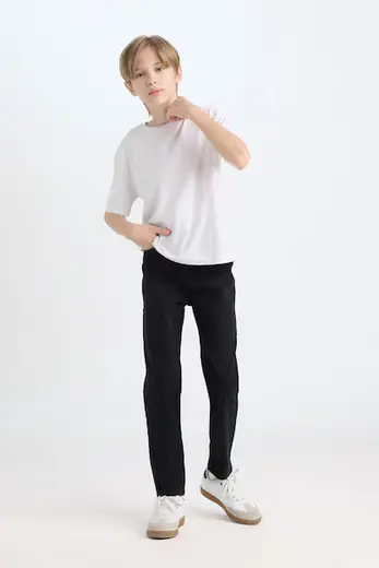 Düz Paça Jean Pantolon Erkek Çocuk