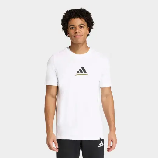 adidas Almanya Telstar Grafik Erkek Beyaz T-Shirt