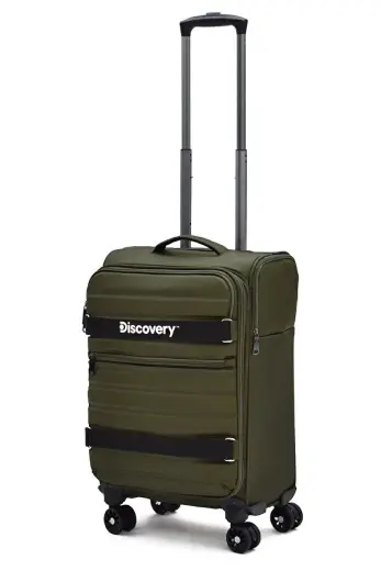 Discovery Kabin Boy Kumaş Valiz Körüklü Ultra Hafif Sessiz 8 Tekerlek Geniş Hacim Çok Gözlü DSC-720