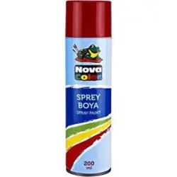 Nova Color Sprey Boya Kırmızı 200 Ml
