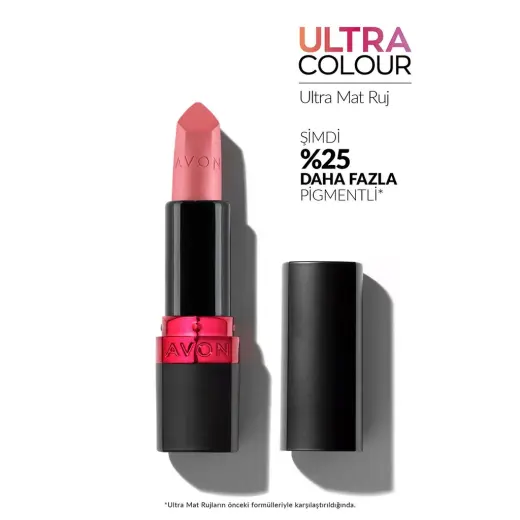 Avon Ultra Mat Ruj 17 Pink Passion