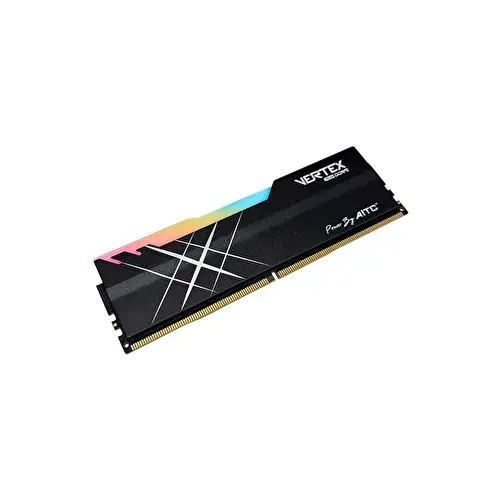 KINGSMAN VERTEX-B BLACK 16 GB 5600MHz CL38 DDR5 RGB Masaüstü Bilgisayar RAM