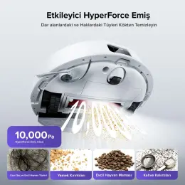Roborock S8 Pro Robot Süpürge Beyaz 4