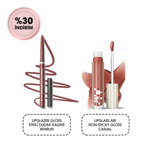 Favoriler Makyaj Seti: Gloss İkili Dudak Seti