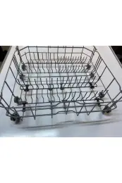 ARÇELİK-BEKO-ALTUS Bulaşık Makinesi Alt Sepet + Kaşıklık Sepeti (Gri Renk) 6