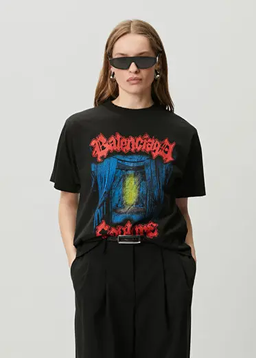 Siyah Logolu T-shirt